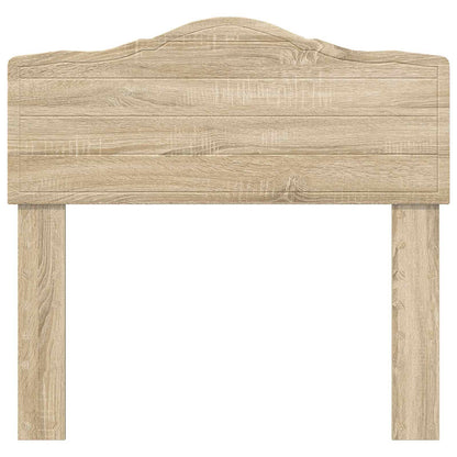 vidaXL Headboard Sonoma Oak Engineered wood