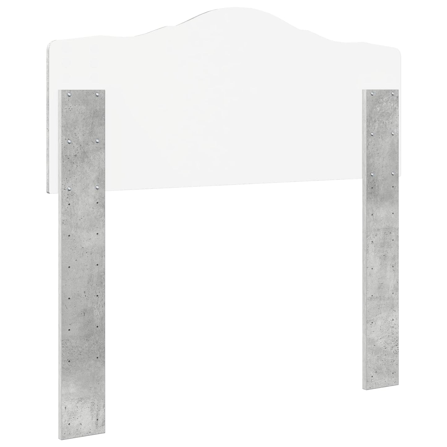 vidaXL Headboard Concrete Grey Engineered wood