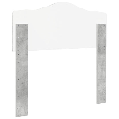 vidaXL Headboard Concrete Grey Engineered wood