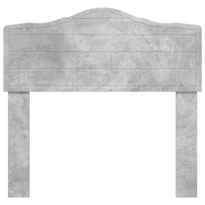 vidaXL Headboard Concrete Grey Engineered wood