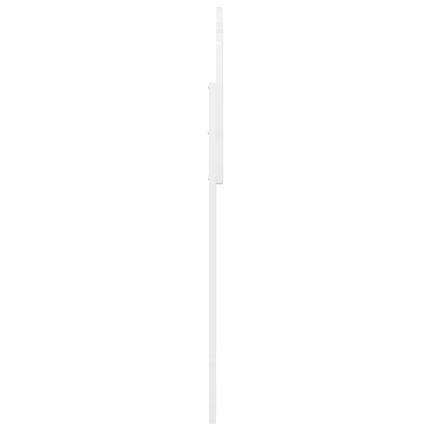 vidaXL Headboard Gloss White Engineered wood