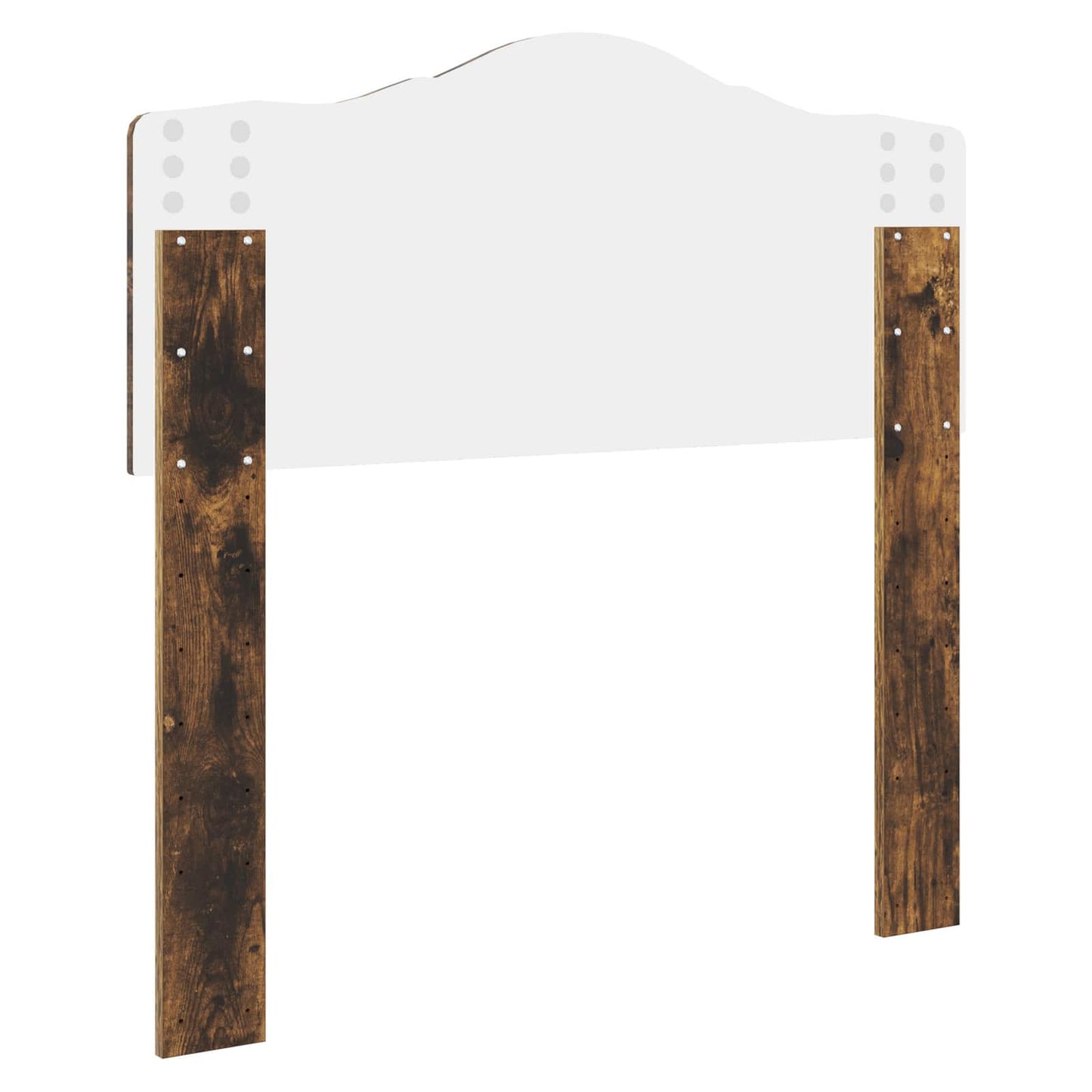 vidaXL Headboard Smoked Oak Engineered wood