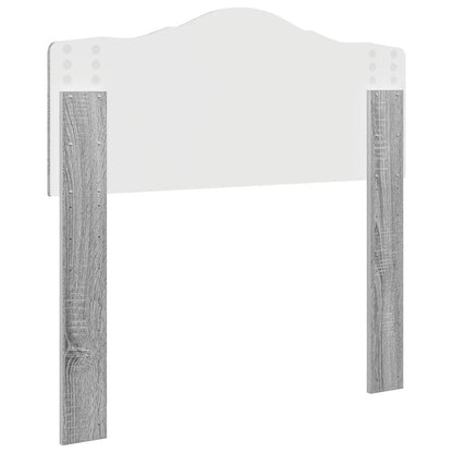 vidaXL Headboard Grey Sonoma Engineered wood