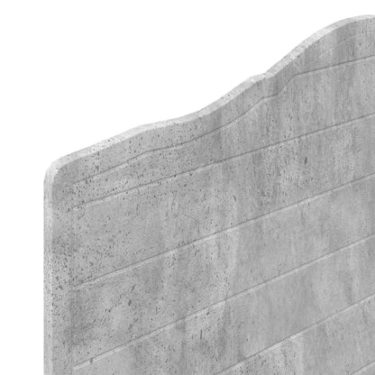 vidaXL Headboard Concrete Grey Engineered wood