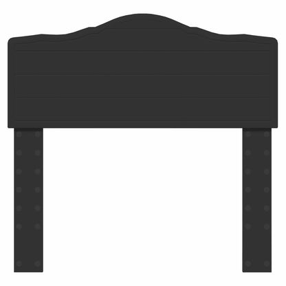 vidaXL Headboard Black Oak Engineered wood