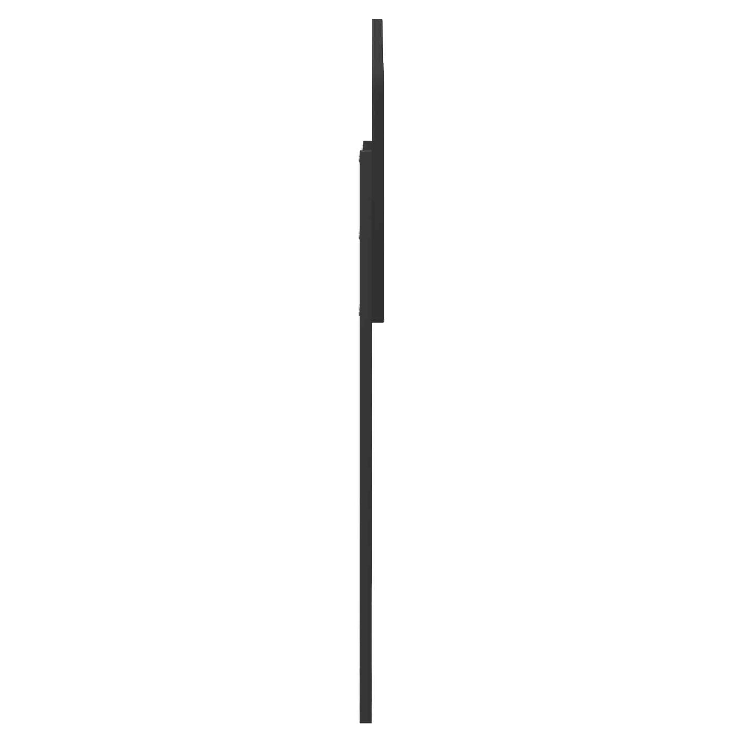 vidaXL Headboard Black Oak Engineered wood