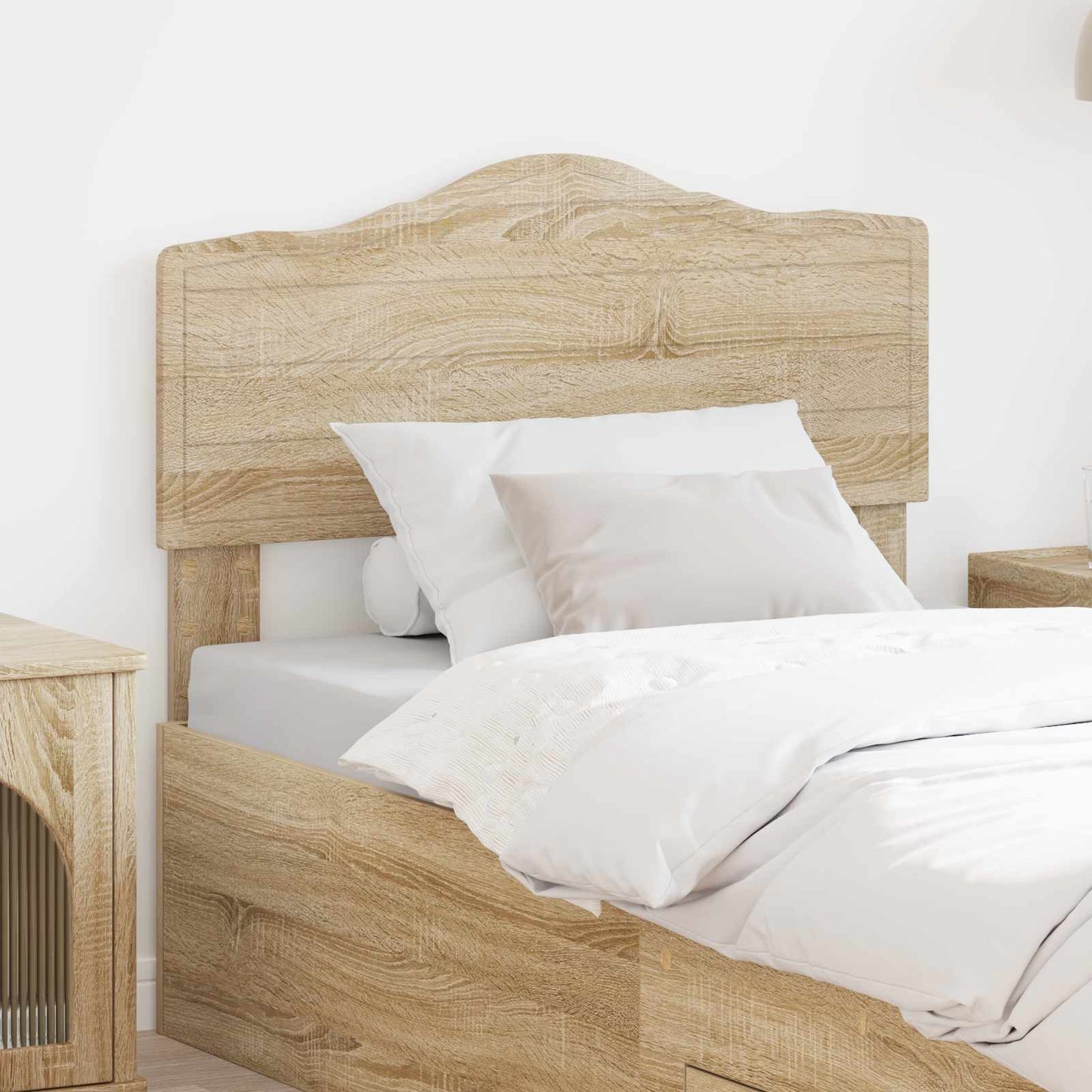 vidaXL Headboard Sonoma Oak Engineered wood