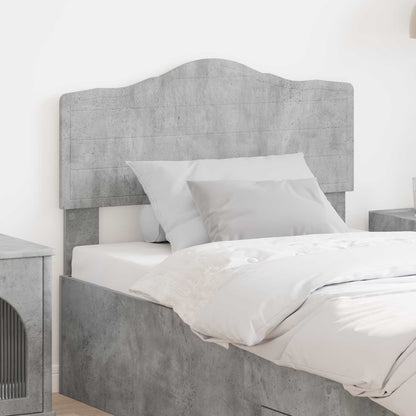 vidaXL Headboard Concrete Grey Engineered wood
