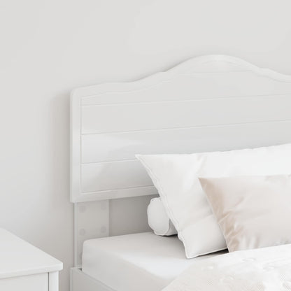 vidaXL Headboard Gloss White Engineered wood