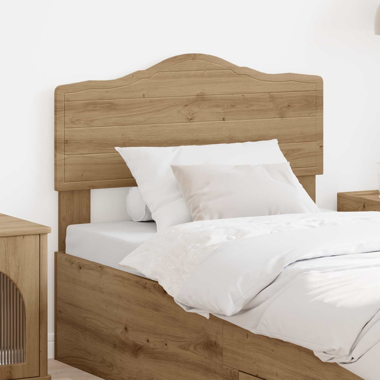 vidaXL Headboard Artisan Oak Engineered wood