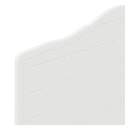 vidaXL Headboard White Engineered wood