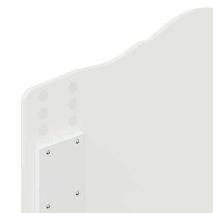 vidaXL Headboard White Engineered wood