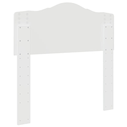 vidaXL Headboard White Engineered wood