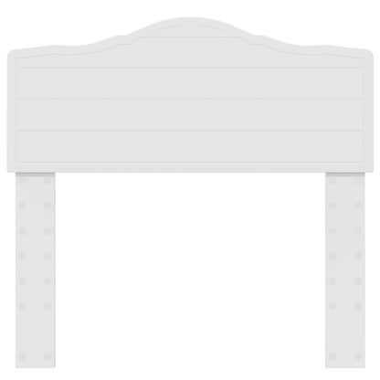 vidaXL Headboard White Engineered wood