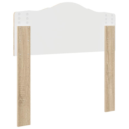vidaXL Headboard Sonoma Oak Engineered wood