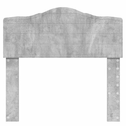 vidaXL Headboard Concrete Grey Engineered wood