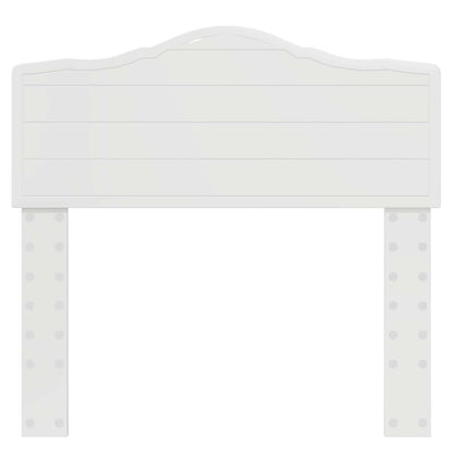 vidaXL Headboard Gloss White Engineered wood