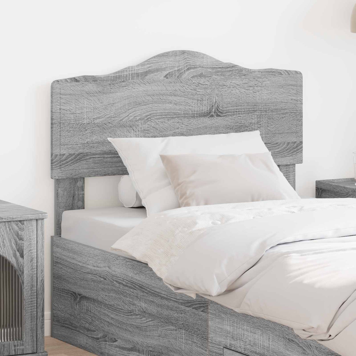 vidaXL Headboard Grey Sonoma Engineered wood