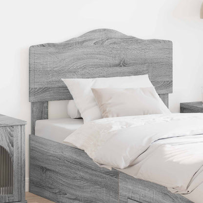 vidaXL Headboard Grey Sonoma Engineered wood