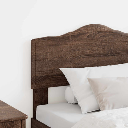 vidaXL Headboard Brown Oak Engineered wood
