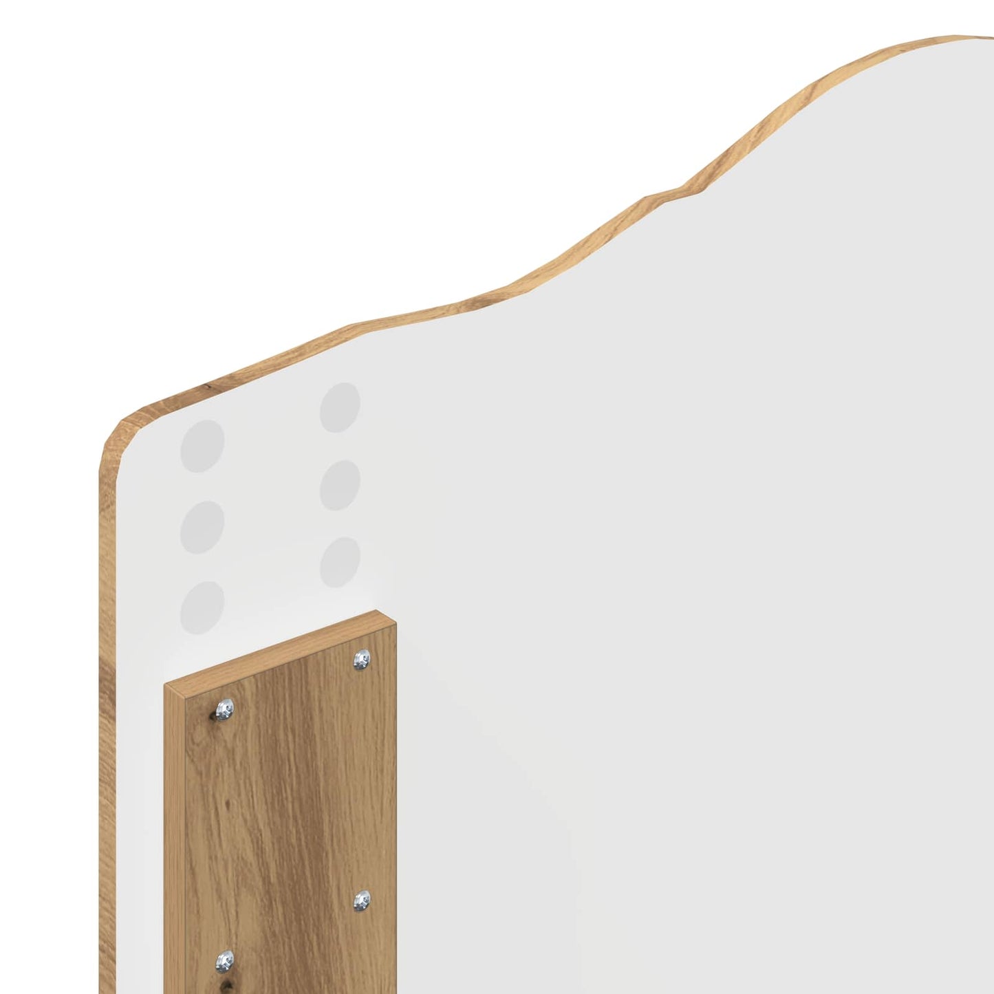 vidaXL Headboard Artisan Oak Engineered wood