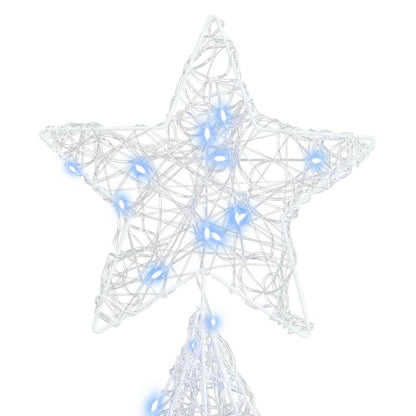 vidaXL Christmas Tree with 240 LEDs Cold white 180 cm Acrylic