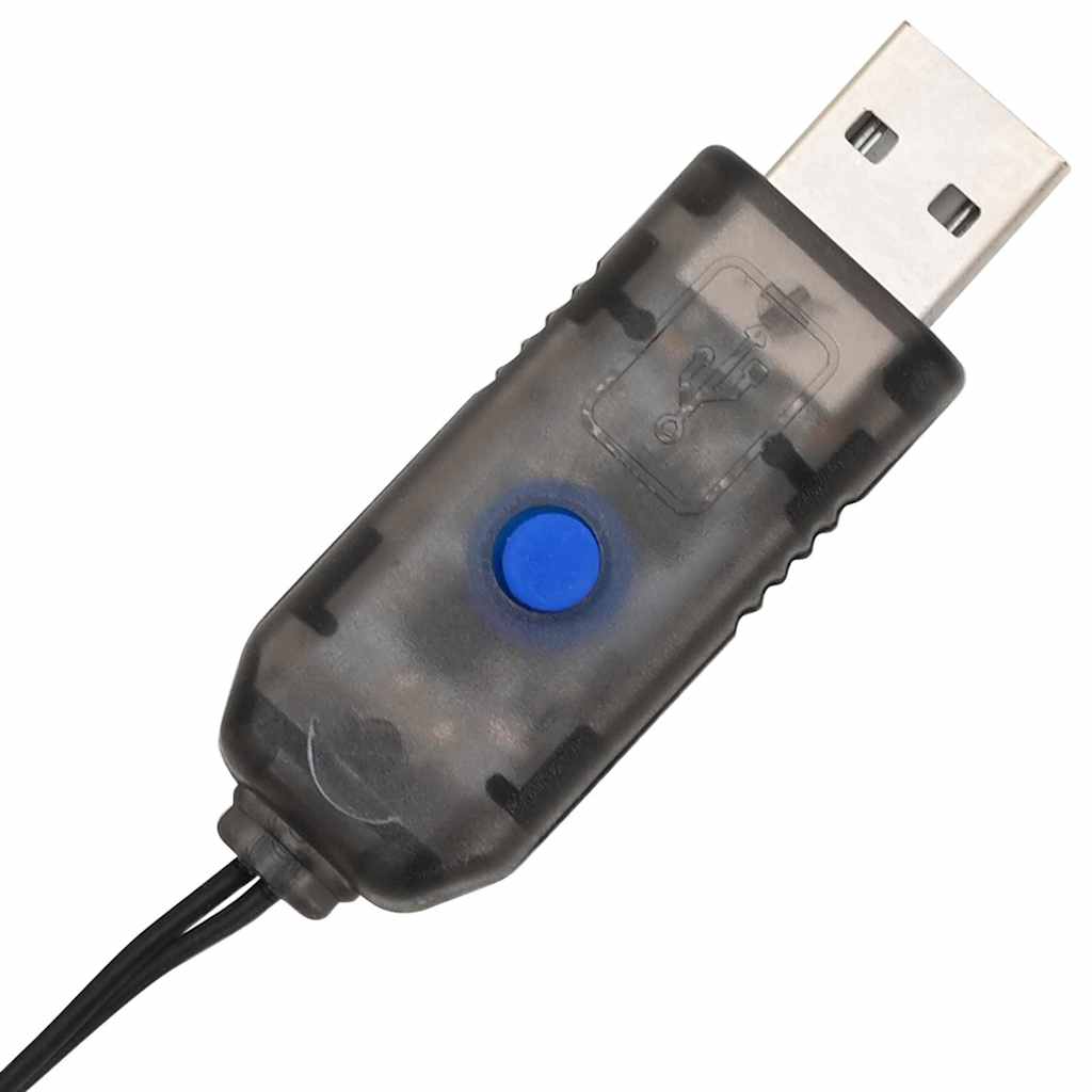 vidaXL Ball with 384 LEDs 2 pcs Warm white 59.5 x 59.5 x 63 cm Metal