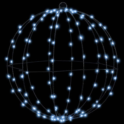 vidaXL Ball Cold white 50 x 50 x 52 cm Metal 160 LEDs
