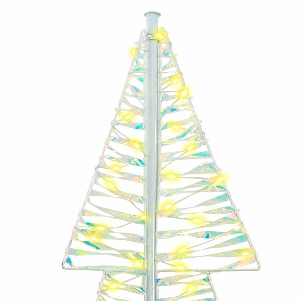 vidaXL Christmas Tree with 240 LEDs Warm White 180 cm PET