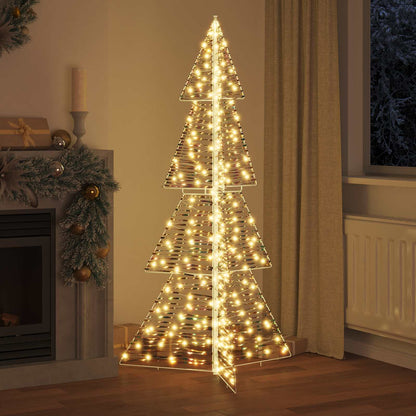 vidaXL Christmas Tree with 240 LEDs Warm White 180 cm PET