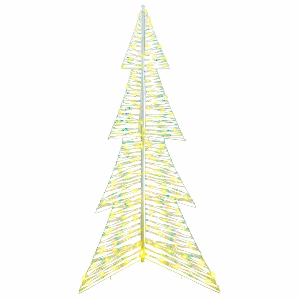 vidaXL Christmas Tree with 240 LEDs Warm White 180 cm PET