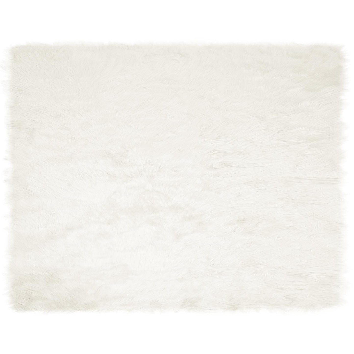 vidaXL Faux Sheepskin Rug TAFALLA White 200 x 280 cm Polyester