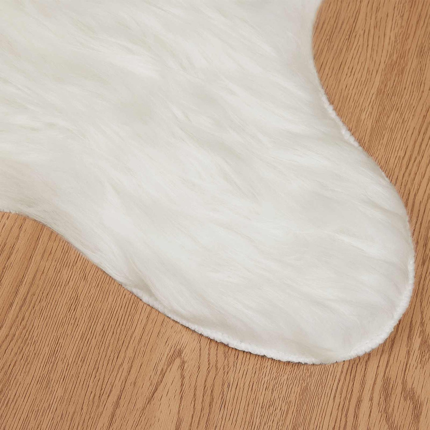vidaXL Faux Sheepskin Rug TAFALLA White 60 x 90 cm Polyester