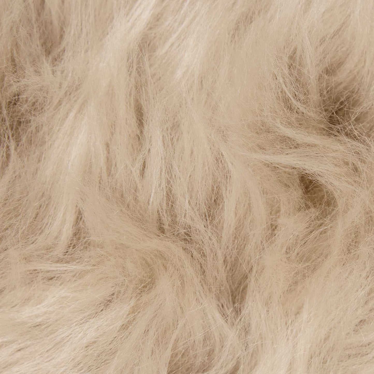 vidaXL Faux Sheepskin Rug TAFALLA Beige 240 x 340 cm Polyester