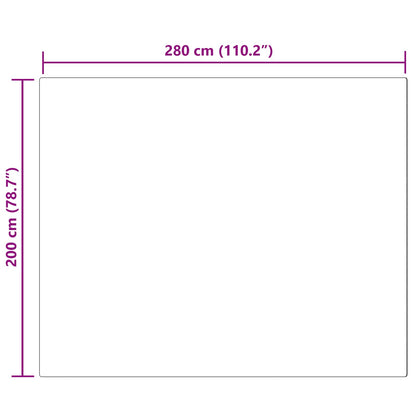 vidaXL Faux Sheepskin Rug Tafalla Grey 200 x 280 cm Polyester