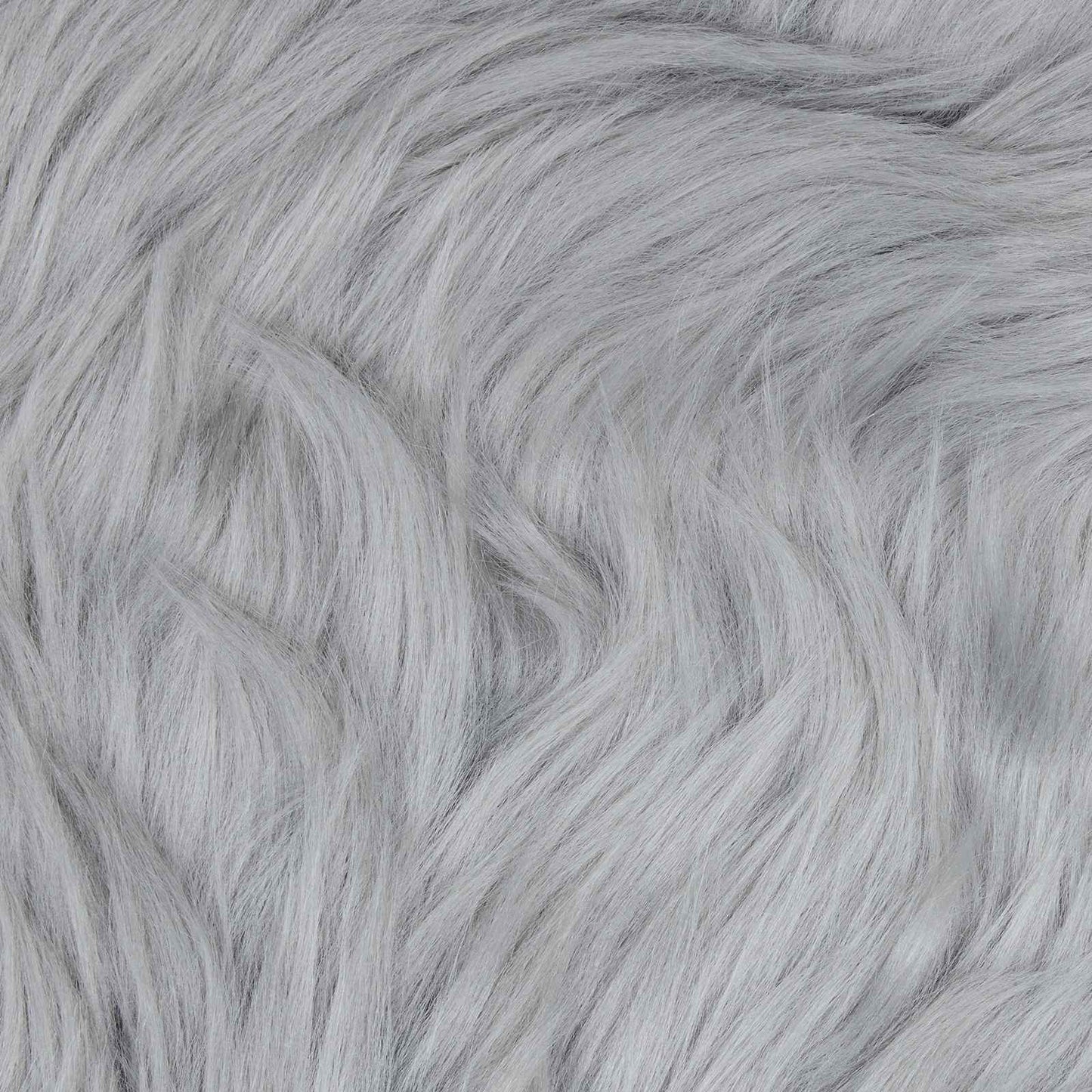 vidaXL Faux Sheepskin Rug TAFALLA Grey 160 x 160 cm Polyester