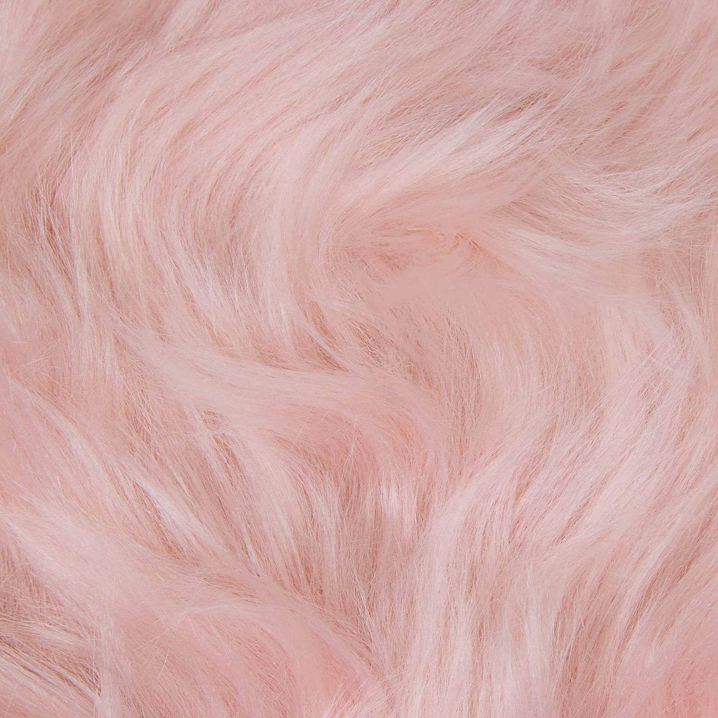 vidaXL Faux Sheepskin Rug TAFALLA Pink 200 x 280 cm Polyester