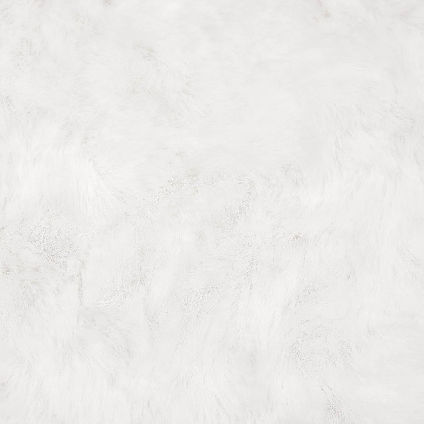 vidaXL Anti-Slip Faux Rabbit Fur Rug OLITE White 80 x 200 cm Polyester