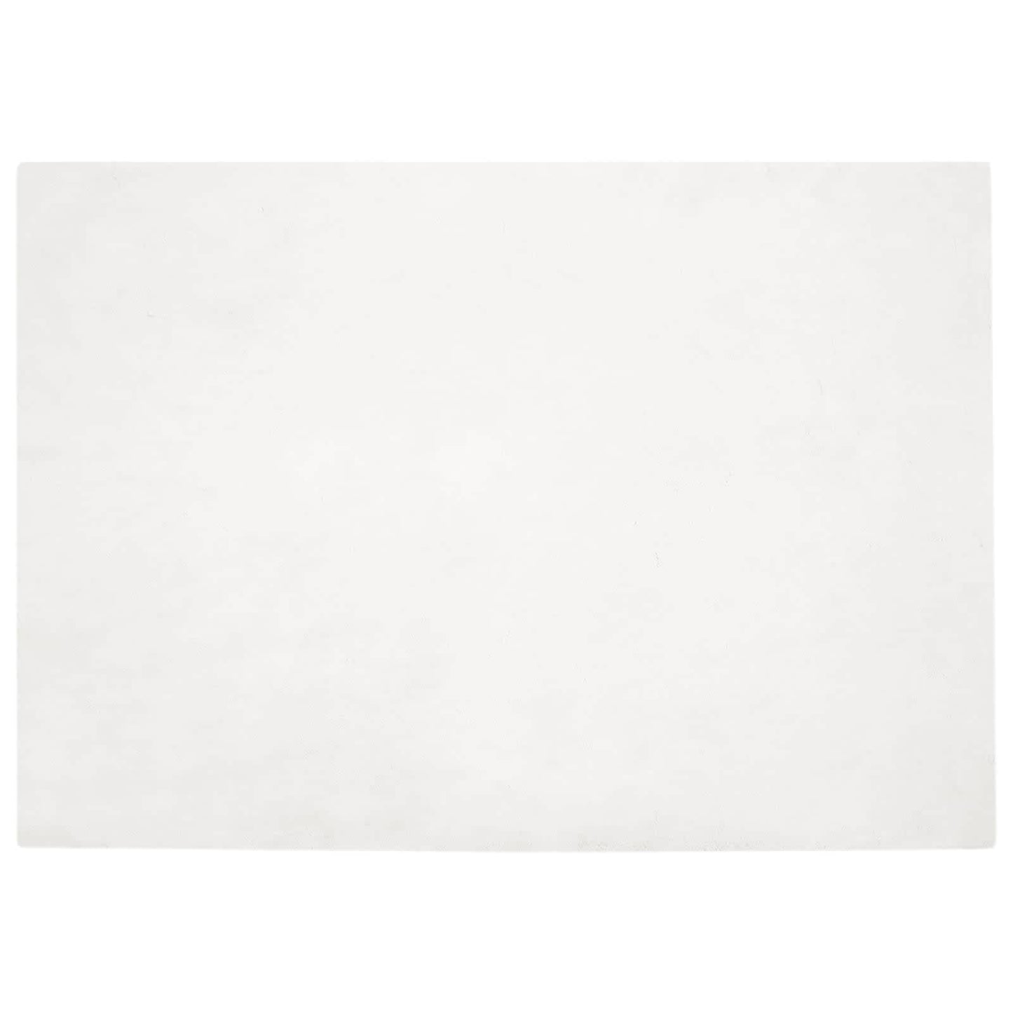 vidaXL Anti-Slip Faux Rabbit Fur Rug OLITE White 140 x 200 cm