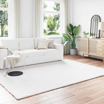 vidaXL Anti-Slip Faux Rabbit Fur Rug OLITE White 200 x 280 cm