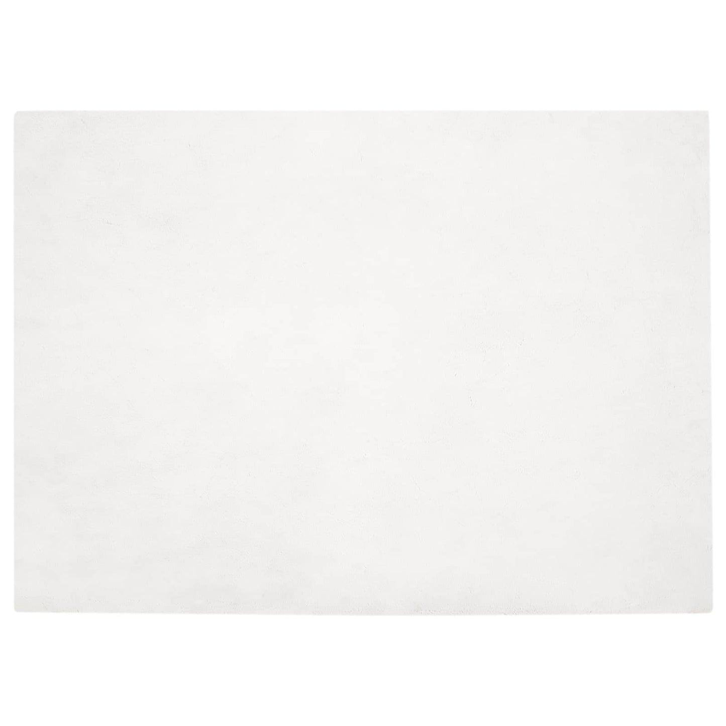 vidaXL Anti-Slip Faux Rabbit Fur Rug OLITE White 240 x 340 cm