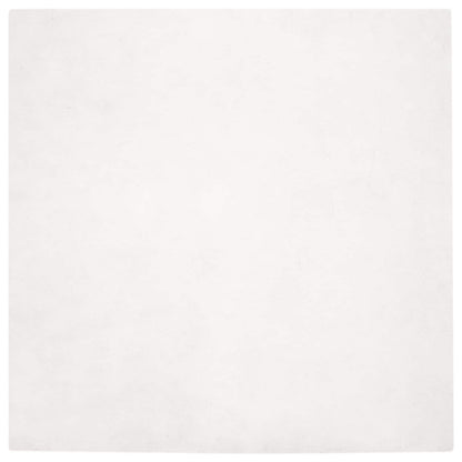 vidaXL Anti-Slip Faux Rabbit Fur Rug OLITE White 160 x 160 cm