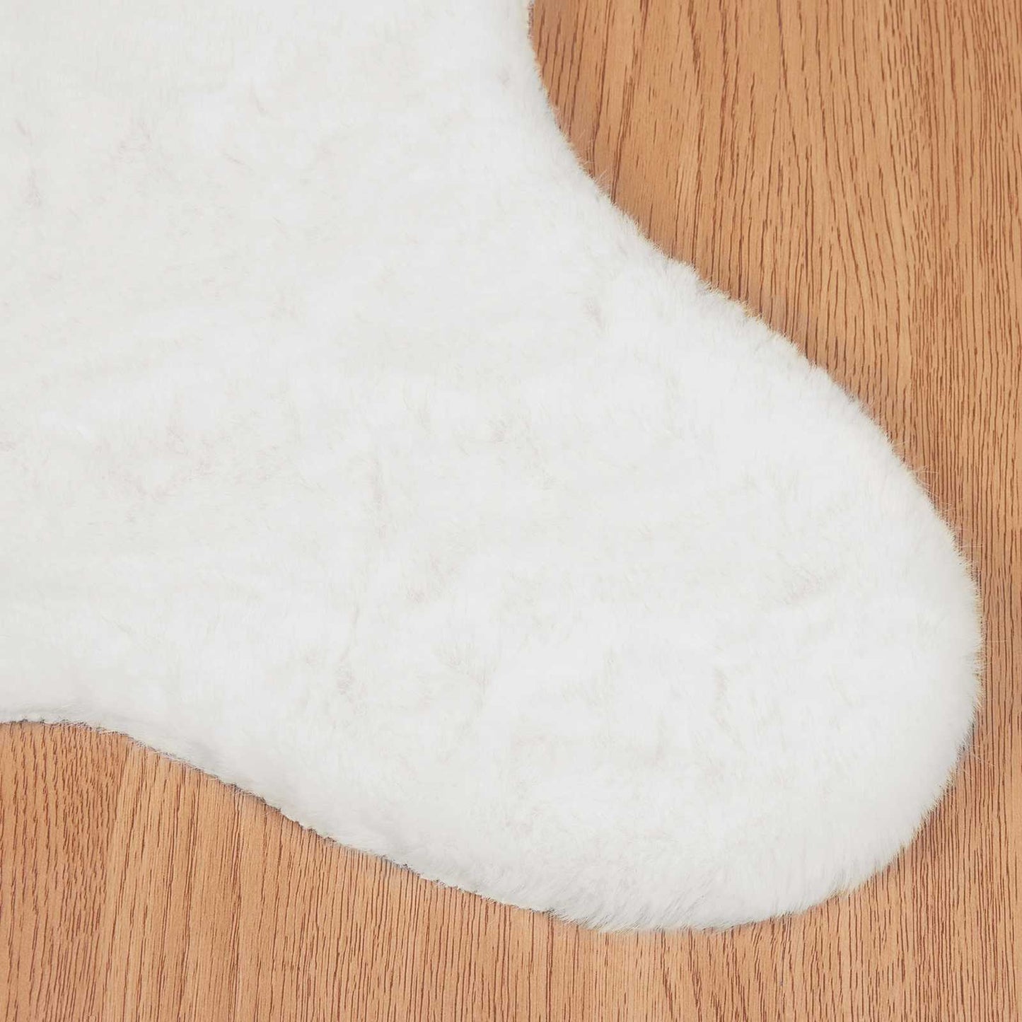 vidaXL Anti-Slip Faux Rabbit Fur Rug OLITE White 50 x 80 cm Polyester