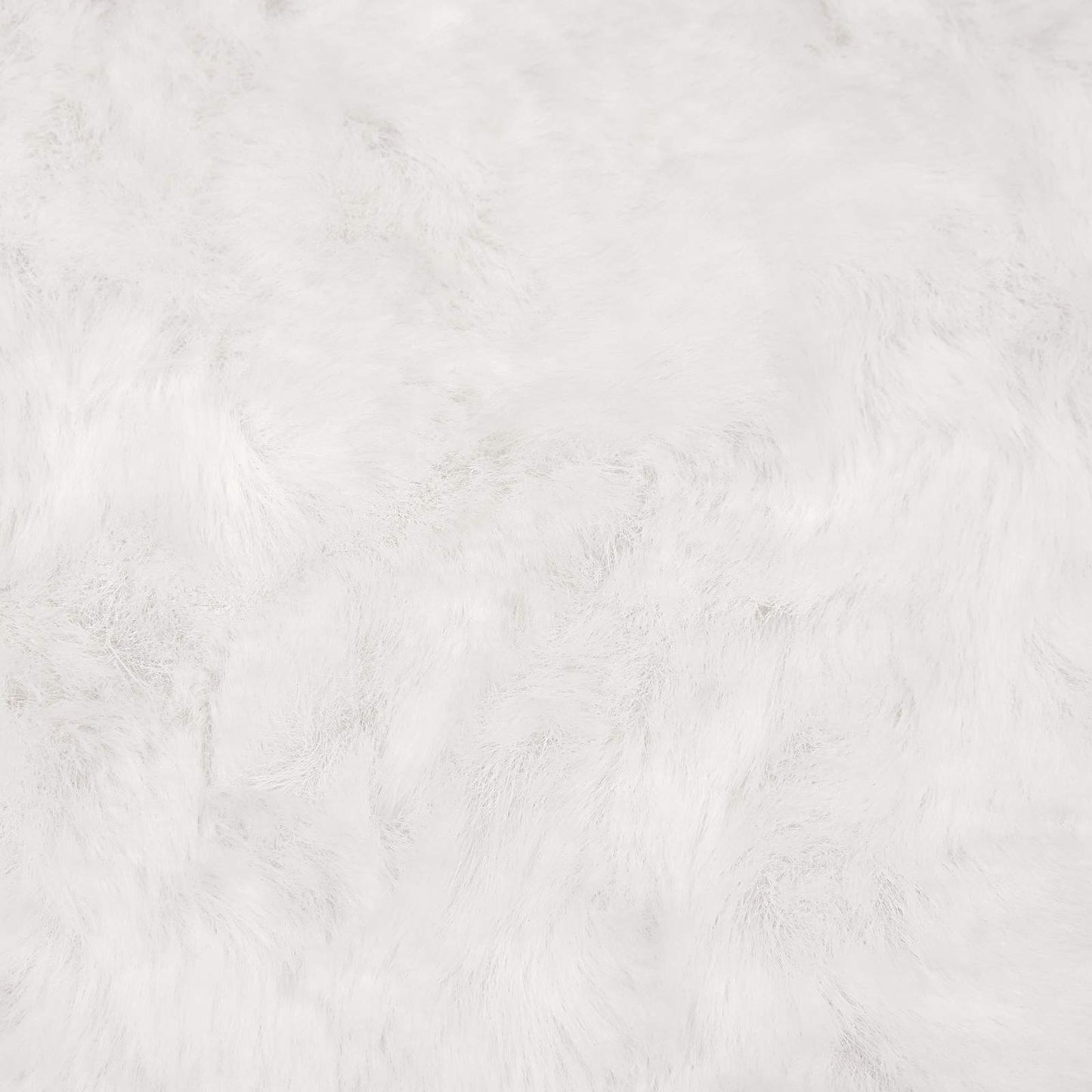 vidaXL Anti-Slip Faux Rabbit Fur Rug OLITE White 50 x 80 cm Polyester