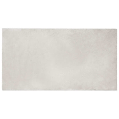 vidaXL Anti-Slip Faux Rabbit Fur Rug OLITE Beige 80 x 150 cm Polyester