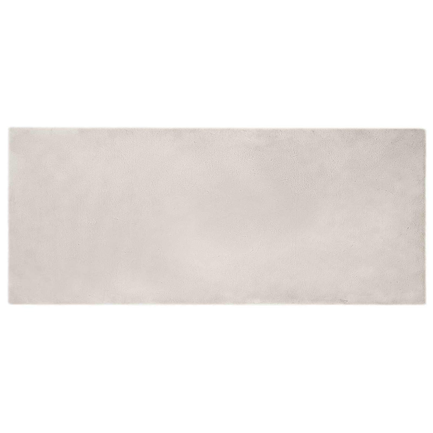 vidaXL Anti-Slip Faux Rabbit Fur Rug OLITE Beige 100 x 200 cm