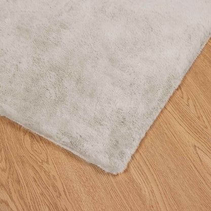 vidaXL Anti-Slip Faux Rabbit Fur Rug OLITE Beige 120 x 170 cm