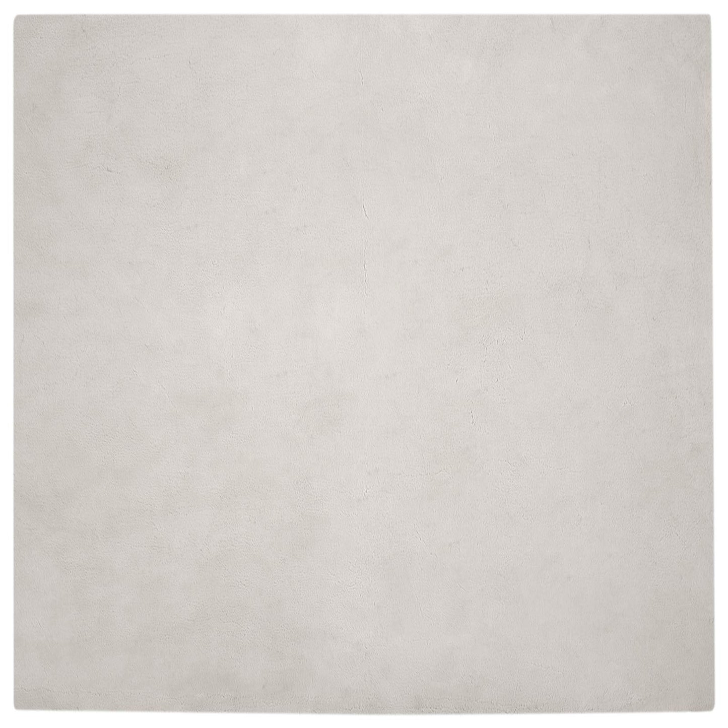 vidaXL Anti-Slip Faux Rabbit Fur Rug OLITE Beige 120 x 120 cm