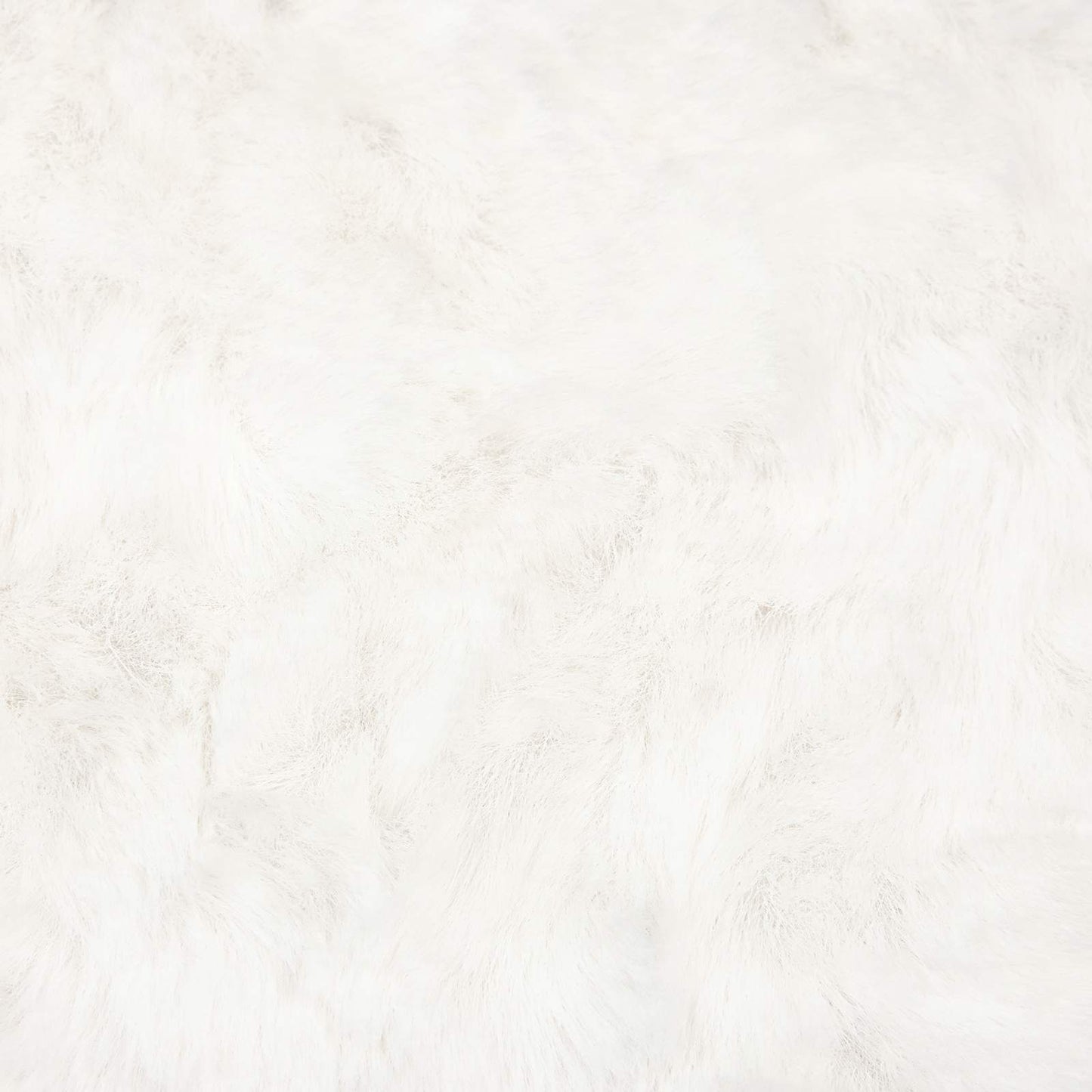 vidaXL Anti-Slip Faux Rabbit Fur Rug OLITE Cream 60 x 110 cm Polyester