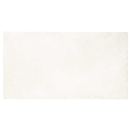 vidaXL Anti-Slip Faux Rabbit Fur Rug OLITE Cream 80 x 150 cm Polyester
